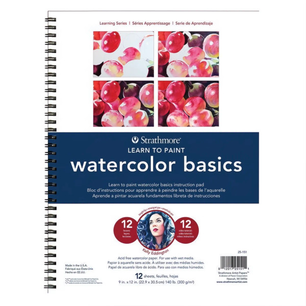Learning Series Watercolor Basics Pad