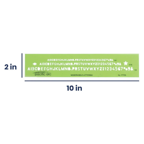 Modern Bold Lettering Template