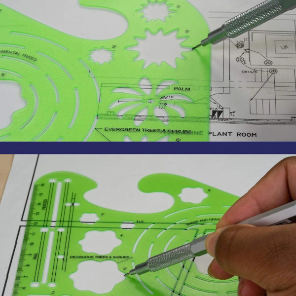 1/4" Scale Landscape Template-1764403322