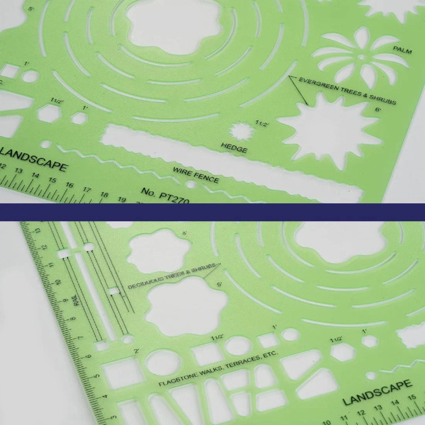 1/4" Scale Landscape Template-1764403322