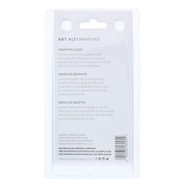 5.6mm Graphite Lead Set, 4-Pieces