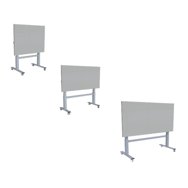 HATT Height-Adjustable Collaboration Tilt Table - Dry Erase Surface