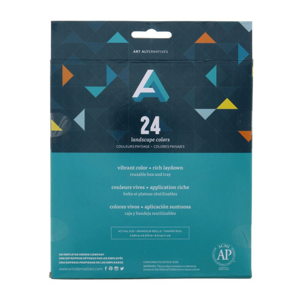 Artist Soft Pastel 24-Color Set - Landscape
