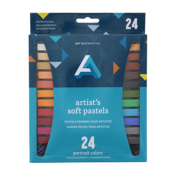Artist Soft Pastel 24-Color Set - Portrait