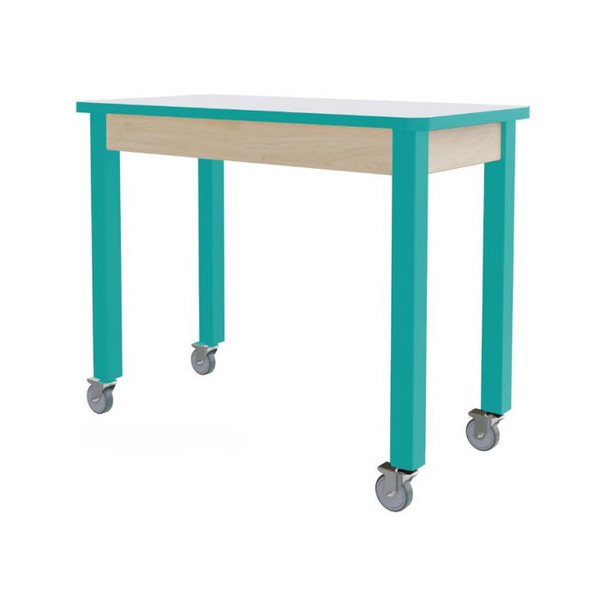 Laminate Classroom Work Table – Fixed Steel Leg Series