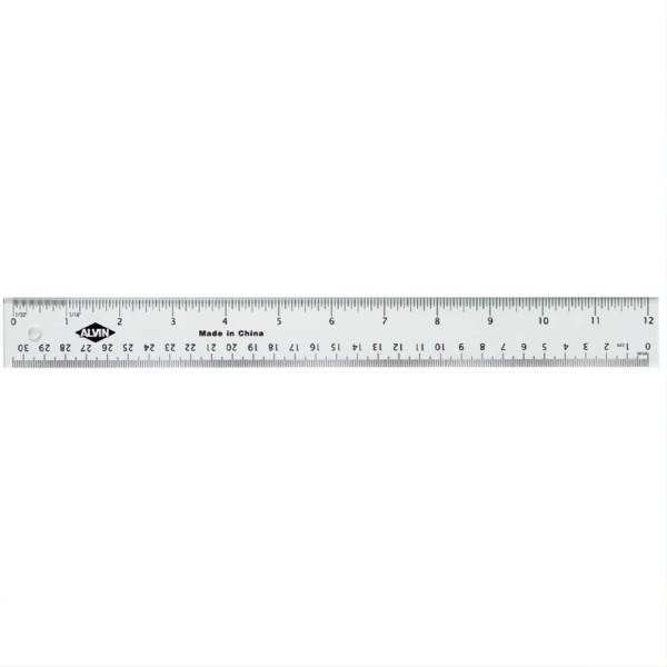 Clear Acrylic Ruler