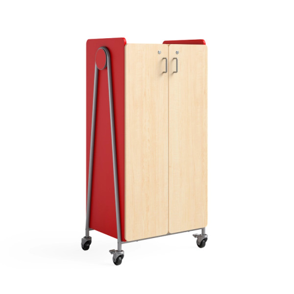 Whiffle Large Mobile Storage with Totes