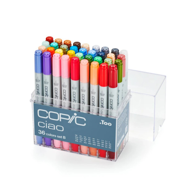 Ciao Marker 36 Color Set - Set B