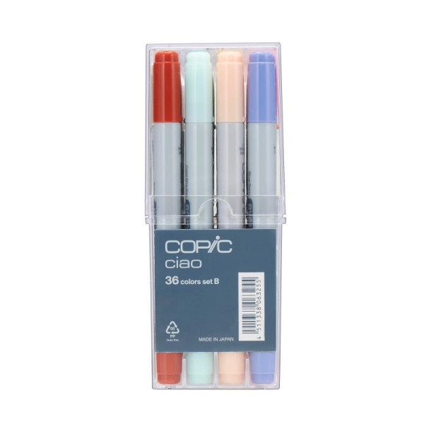 Ciao Marker 36 Color Set - Set B
