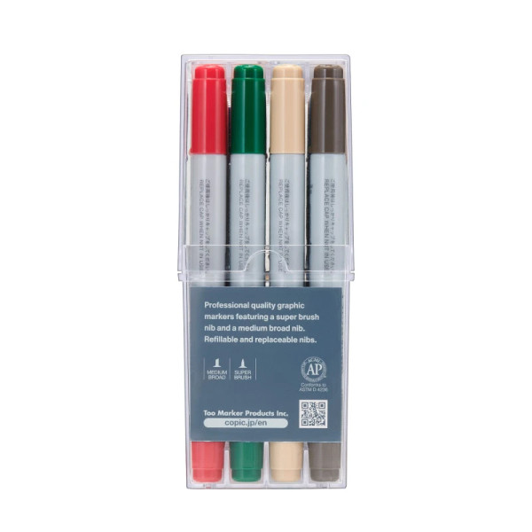 Ciao Marker 36 Color Set - Set D