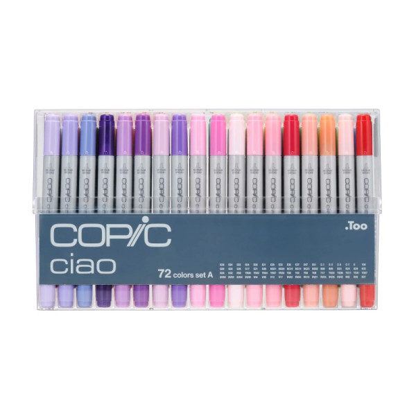 Ciao Marker 72 Color Set - Set A - DEW Drafting Supplies