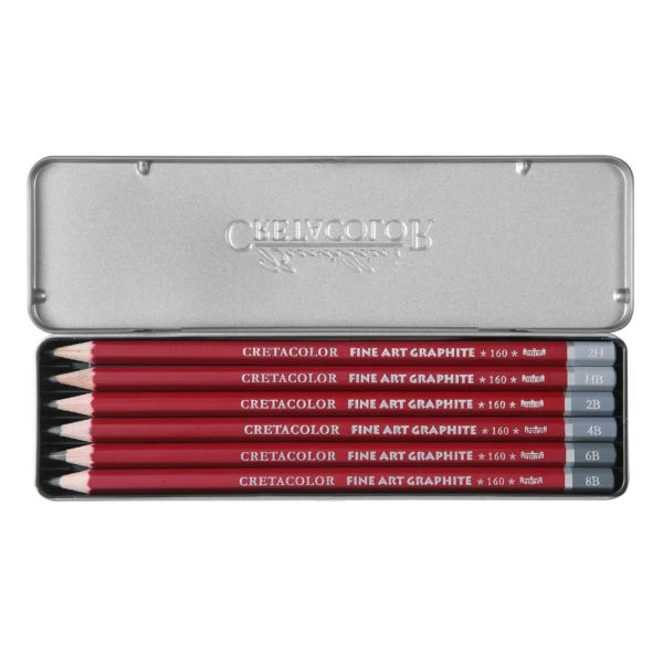 Graphite Pencil Set of 6