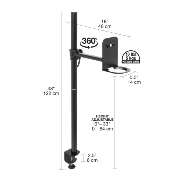 Prism Projector Tabletop Stand