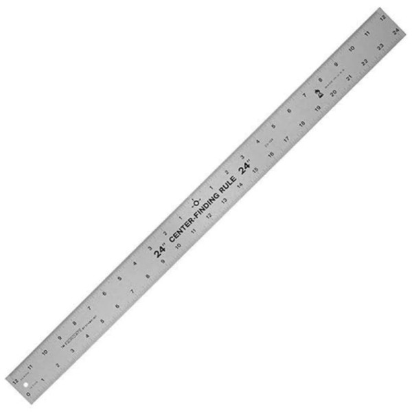 Center Finding Rulers