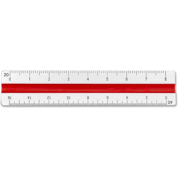 4" Engineer Color-Coded Scale