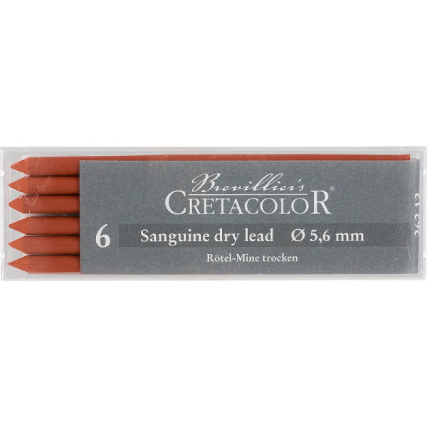 5.6mm Sanguine Dry Artists Lead