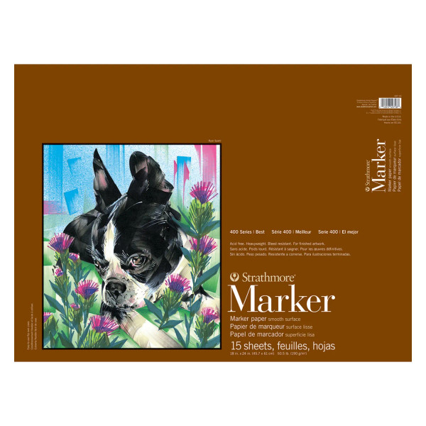 400 Series Marker Paper Pad - 18" x 24"