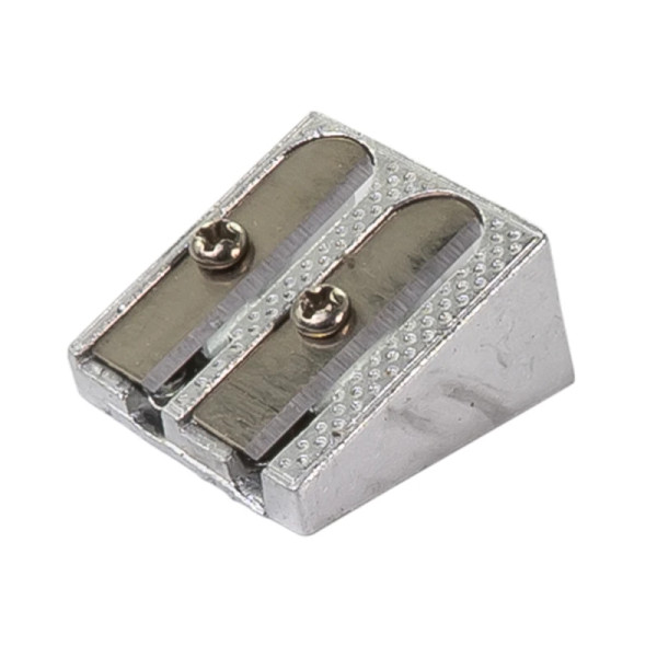 Aluminum 2-Hole Pencil Sharpener