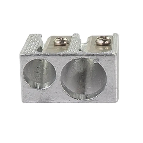 Aluminum 2-Hole Pencil Sharpener
