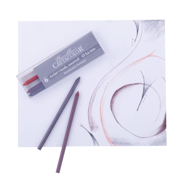 Graphite Lead Set - 6-Colors