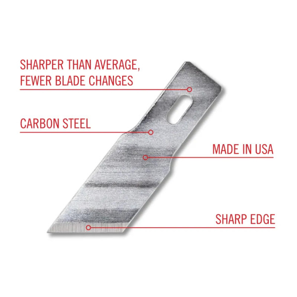 #19 Angled Sharp Edge Blade - 5/pk