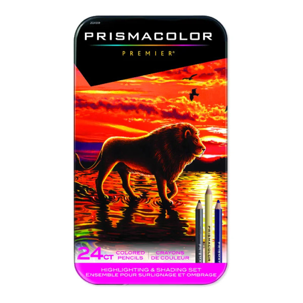 Premier Colored Pencil Set - Highlighting & Shadowing