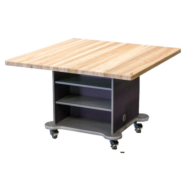Creation Cube with Butcher Block Top