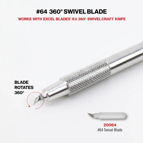 #64 Swivel Knife Blades - 2/pk
