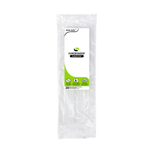 All Temperature Glue Sticks - Mini Size - 10"L - 20/pk