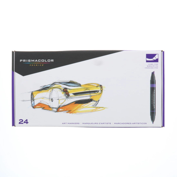 Premier Double-Ended Markers - 24-Set Assorted