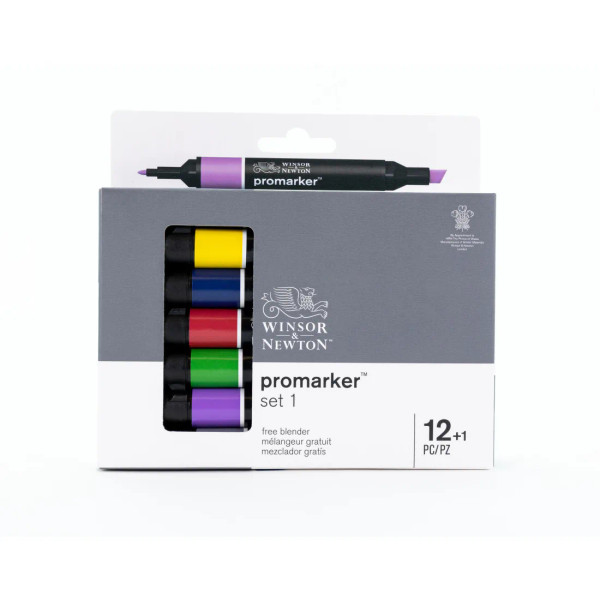 ProMarker Set #1 - 12+1 Color Set