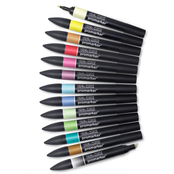 ProMarker Set #2 - 12+1 Color Set