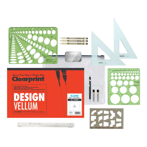 HVAC Technician Drafting Kit