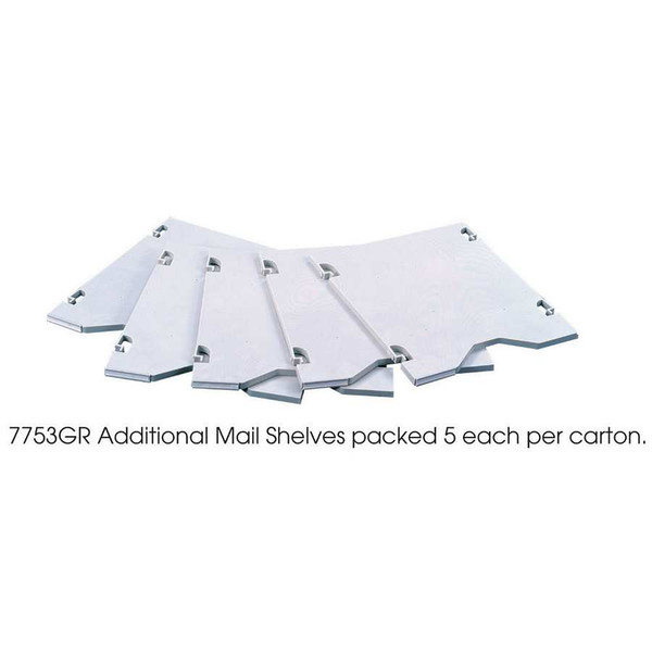 EZ-Sort Mailroom Furniture 5 Additional Mail Shelves