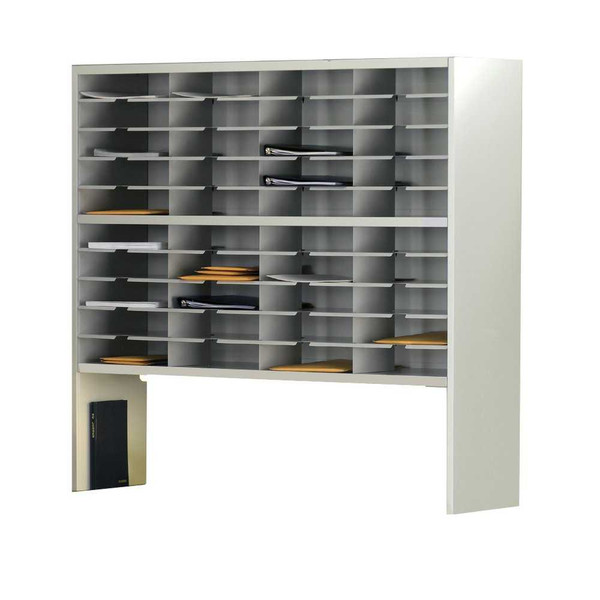 48"W 2-Tier 40 Pocket Sorter with Riser