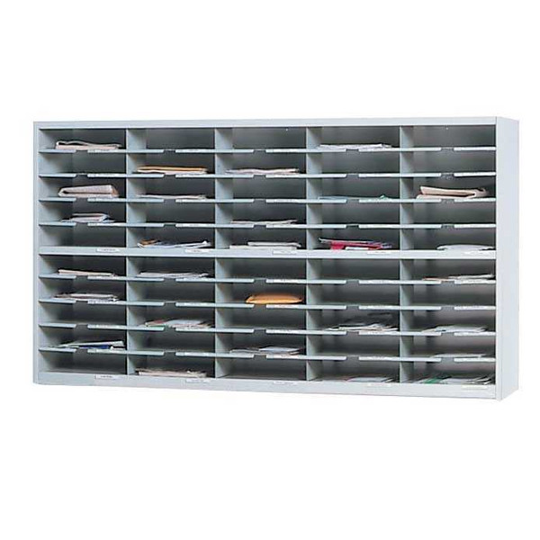 60"W 1-Tier 50 Pocket Sorter