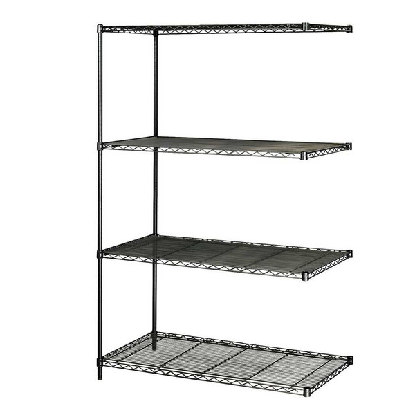 Industrial Wire Shelving - Add-on Unit - 48"W x 24"D x 72"H