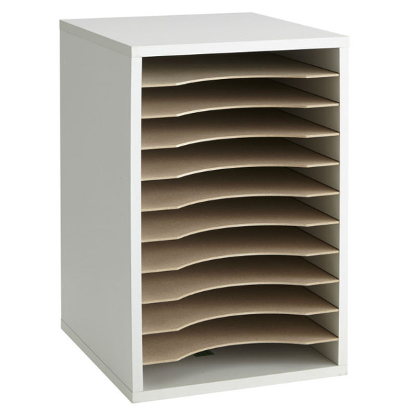 11 Comp. Vertical Desktop Sorter