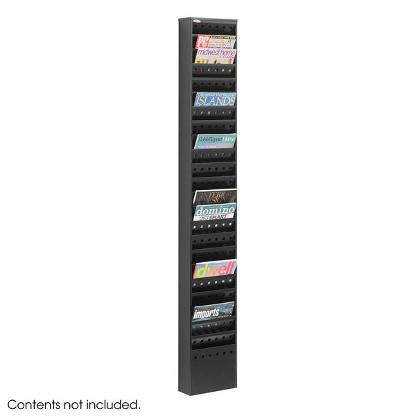 23 Pocket Steel Magazine Rack