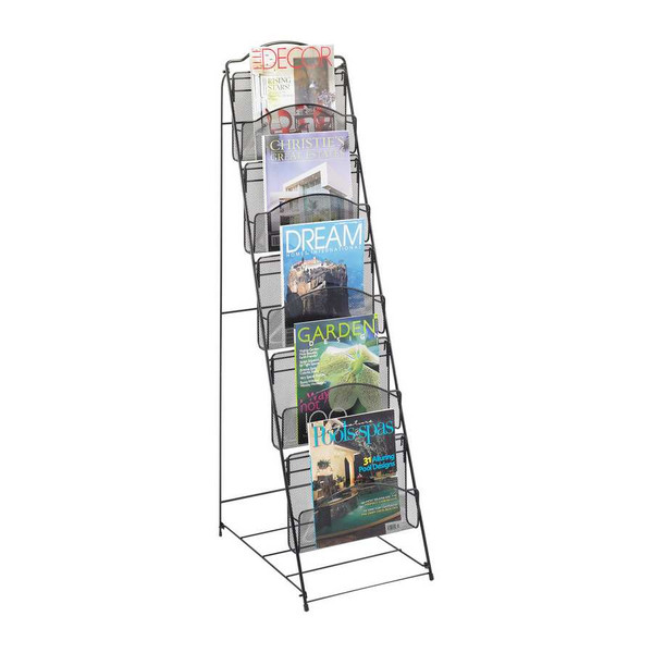 5 Pocket Onyx Floor Rack