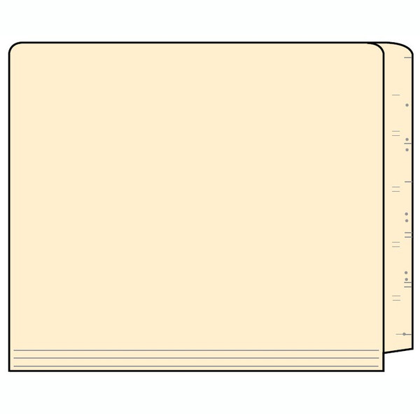 Letter GBS Match Standard End Tab Manila File Folders