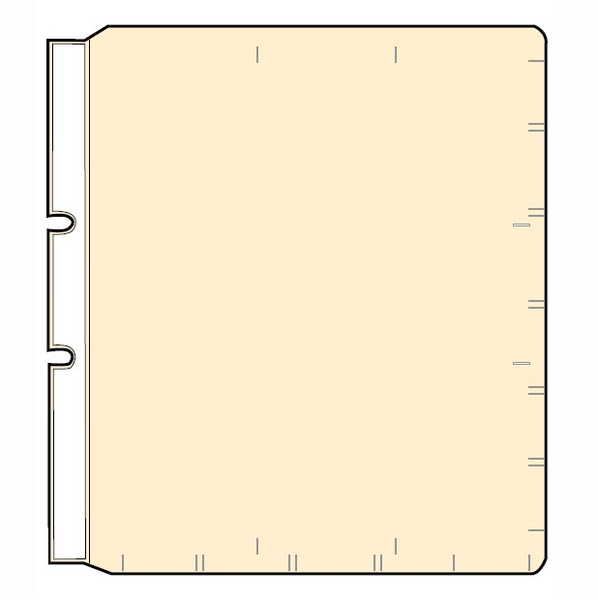 Pressure-Sensitive Adhesive File Divider – Legal Size