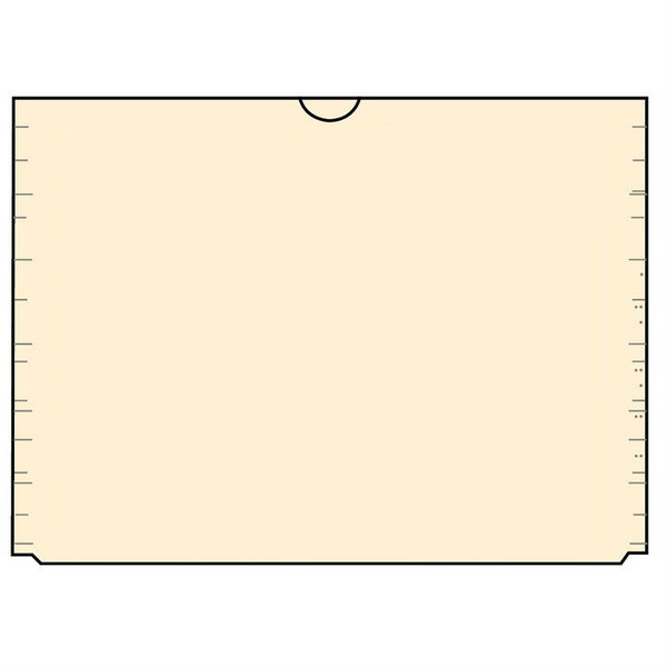 Blank X-Ray Film Jackets with Outer Pocket, 11-Point, Carton of 100