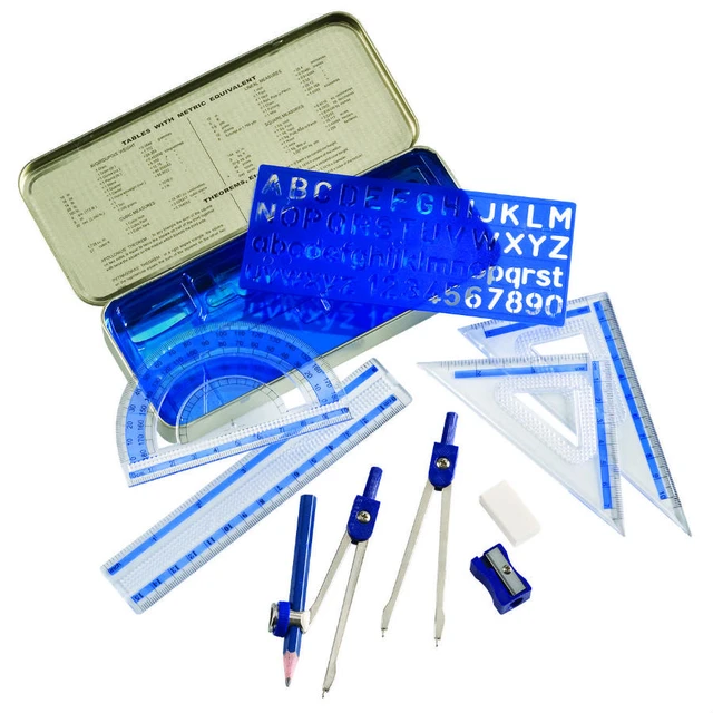 Maths Instruments Drawing Math & Geometry Instrument Sets for Drafting & STEM