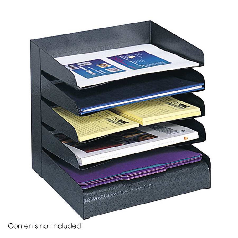 Steel Desk 5-Tier Tray Sorter