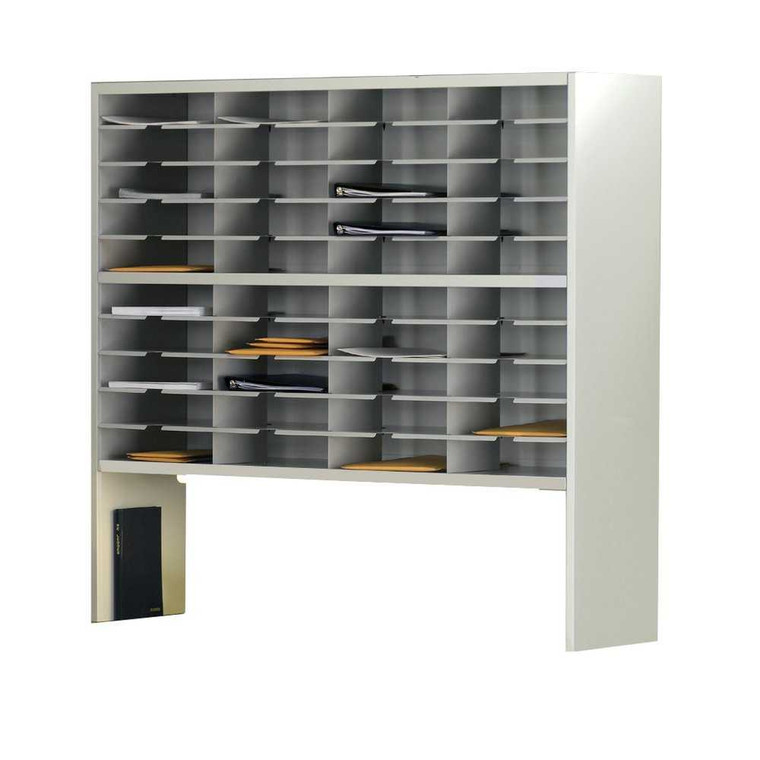 48"W 2-Tier 40 Pocket Sorter with Riser