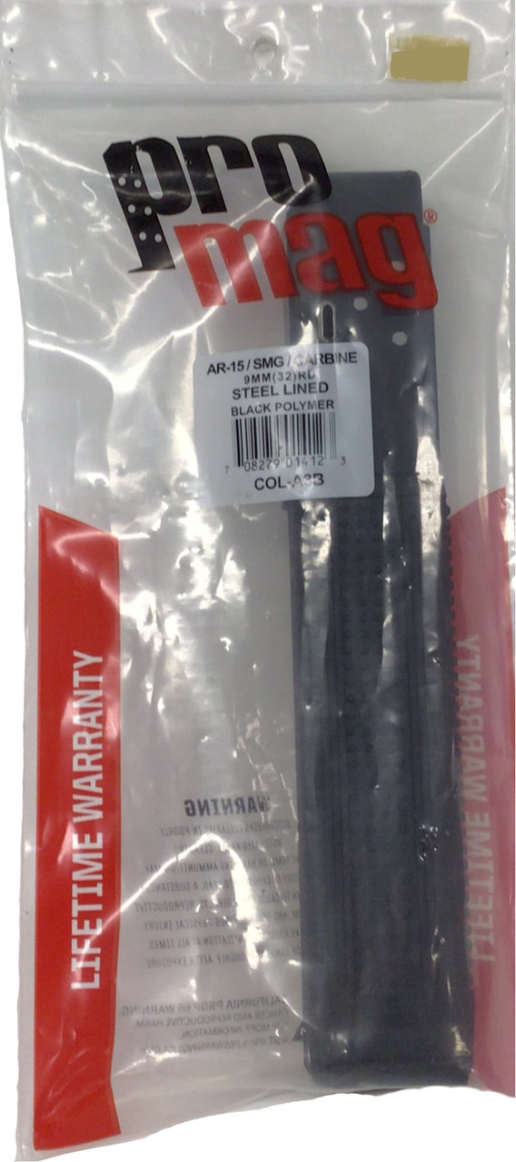 ProMag AR-15 9mm magazine Colt Pattern