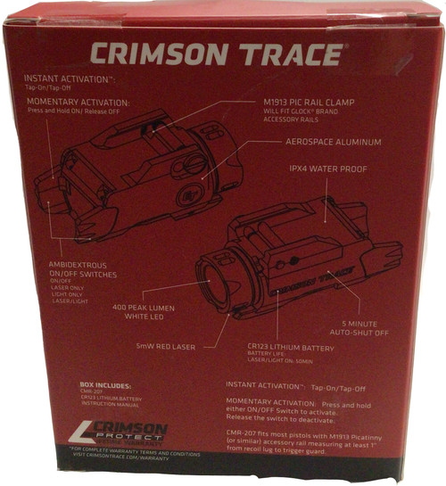 Crimson Trace CMR-207 Light/Laser Combo