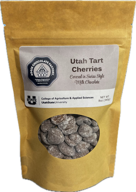 Chocolate Coated Utah Tart Cherries, 8 oz.
