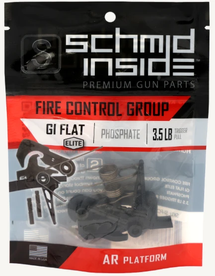Schmid Tool Fire Control Group GI Style - Flat Face ELITE 3.5lb